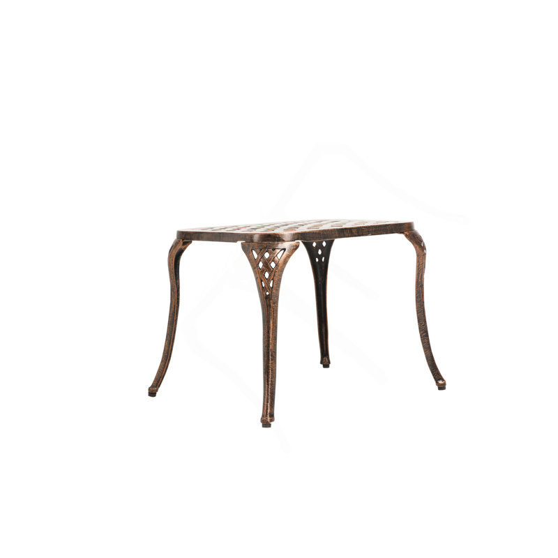 Table d'extérieur noire