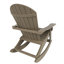 Chaise berçante d'extérieur en poly-87654873