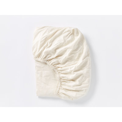 Drap-housse en satin de coton doux Cloud