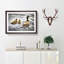 Ducklings with Mother Duck - Picture Frame Graphic Art Print on MDF-55734058-55734056