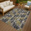 Tapis géométrique intérieur / extérieur lavable à la machine Chantille ACN2644-1666593102-1666593099