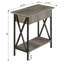 Table de bout Ariyana avec prises intégrées et ports USB-783355660