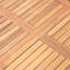 Table de salle à manger extensible en bois d'acacia Bramble