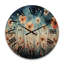 Horloge murale en bois massif Mintu-1272916630