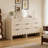 8 Drawer Dresser with Fluted Wave Panel