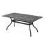 Table rectangulaire