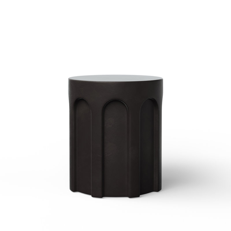 Mixx Garden Stool, Lava Brown