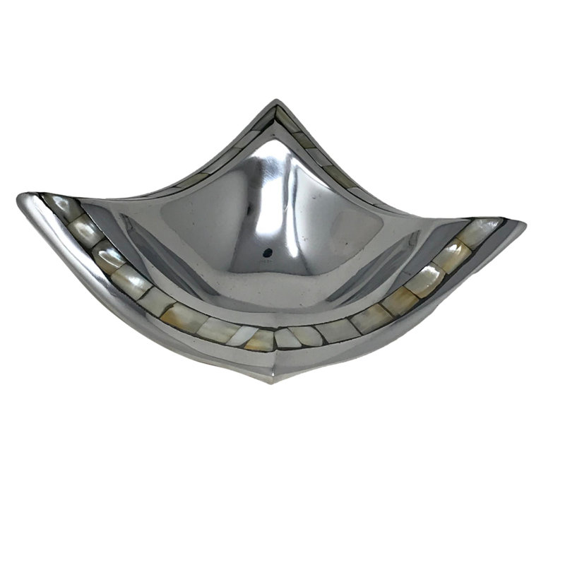 Mother Of Pearl Square Flair Tray