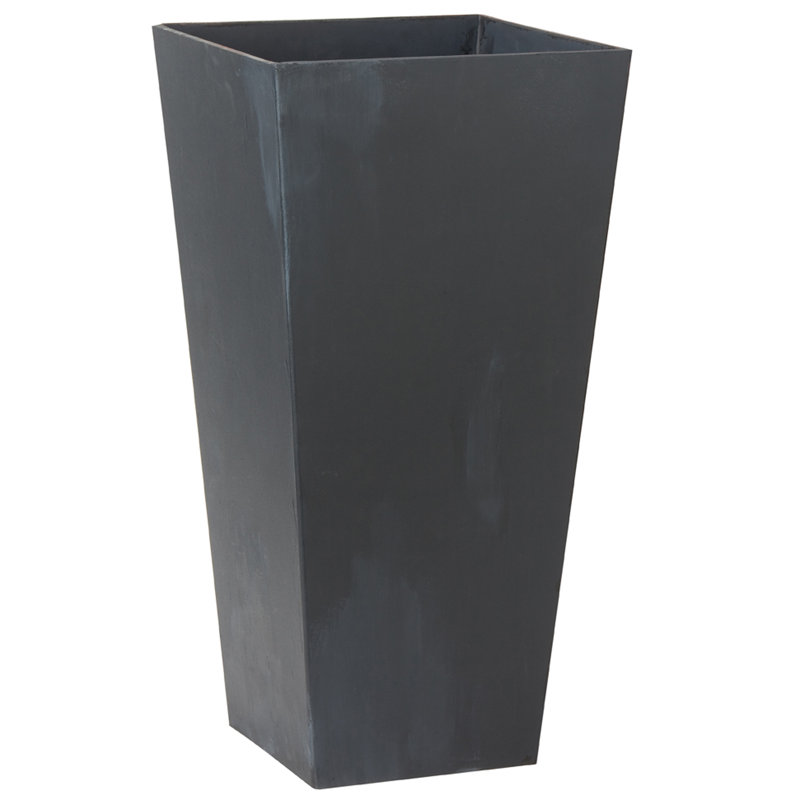 Alaunah Pot Planter, Light Green, 10" H x 8" W x 8" D