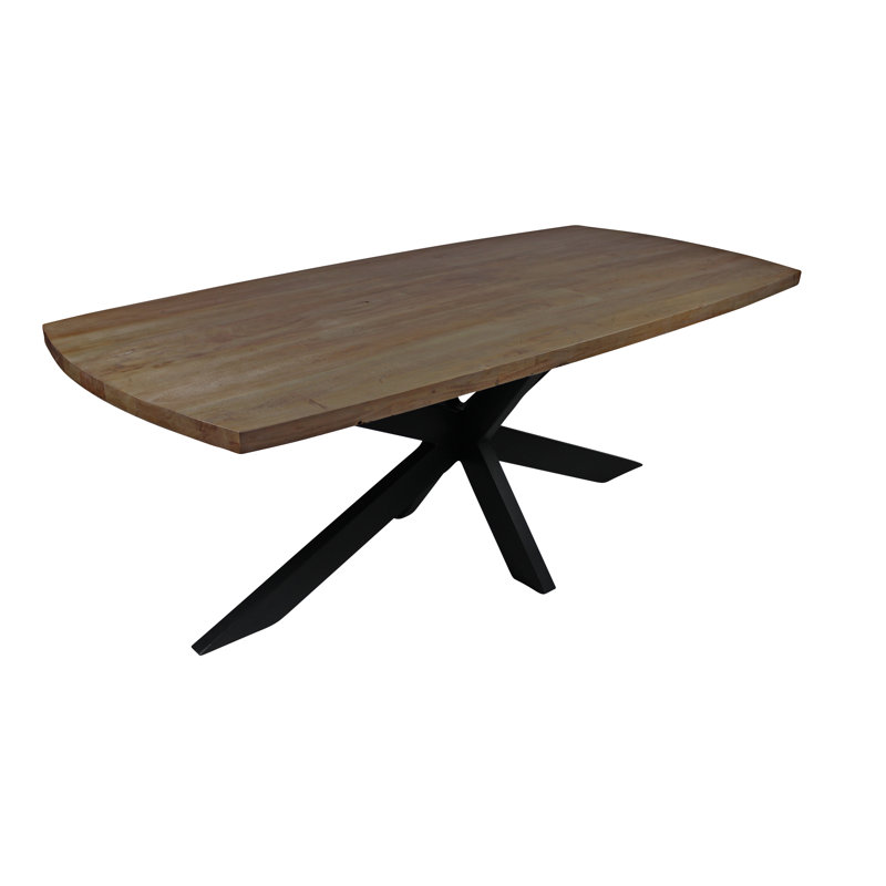 Table de salle à manger Aryhanna, Gris naturel