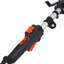Balai mécanique à essence - Moteur 2 temps 52cc (1 700 W haute puissance), brosse en nylon de 21 x 10 po (conforme EPA), poignée incurvée ergonomique de 79,5 po, détachable léger pour neige / sable / feuilles (allées / trottoirs)