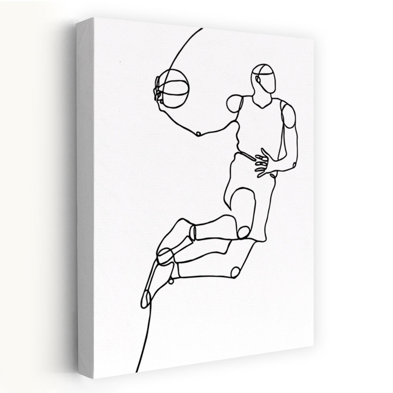 Dunk, art contemporain abstrait, H 24 po x l 16 po