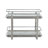 Chrome & Faux Marble Dual-Tier Pull-Out Organizer-53189591-53189588