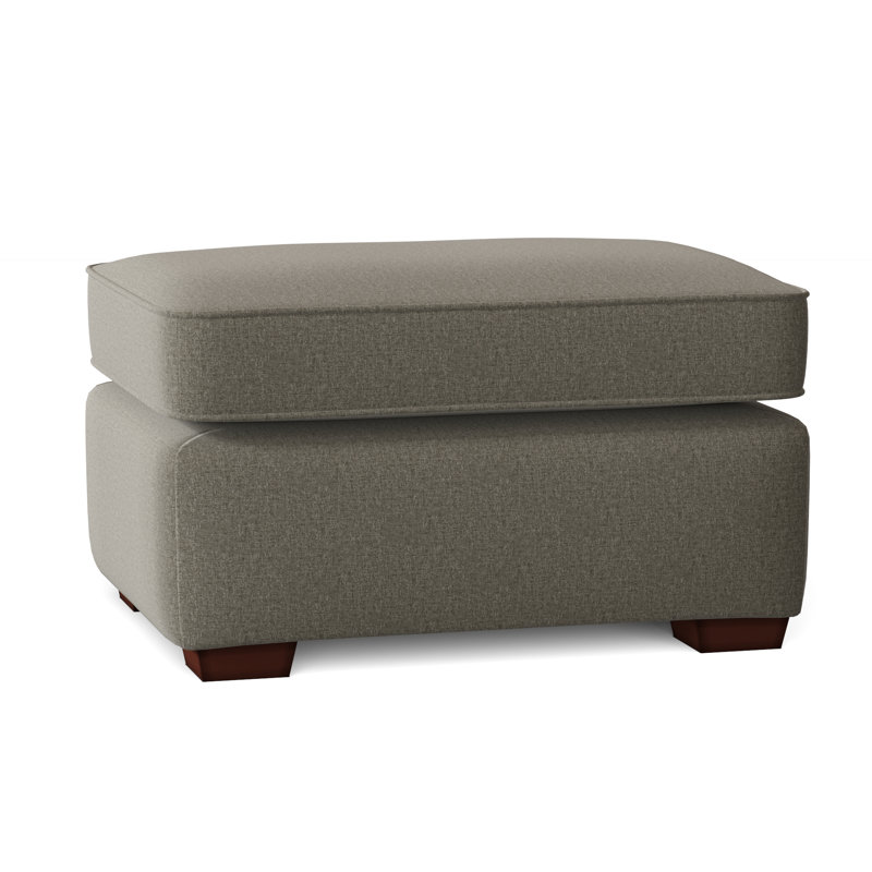 Repose-pieds Keaton, Chenille performance gris Craftwood 16
