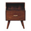 Quantico 45cm W Solid Wood Bedside Table