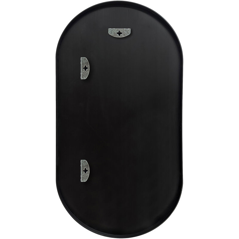 Metal Oval Mirror