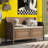 Linen Upholstered Storage Bench-798100546