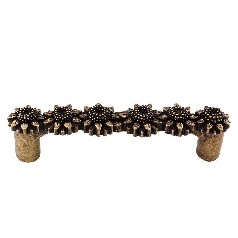 Carlotta Bar / Handle Pull, Antique Brass