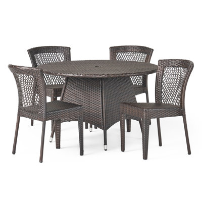 Aonghas 5 Piece Dining Set by Red Barrel Studio