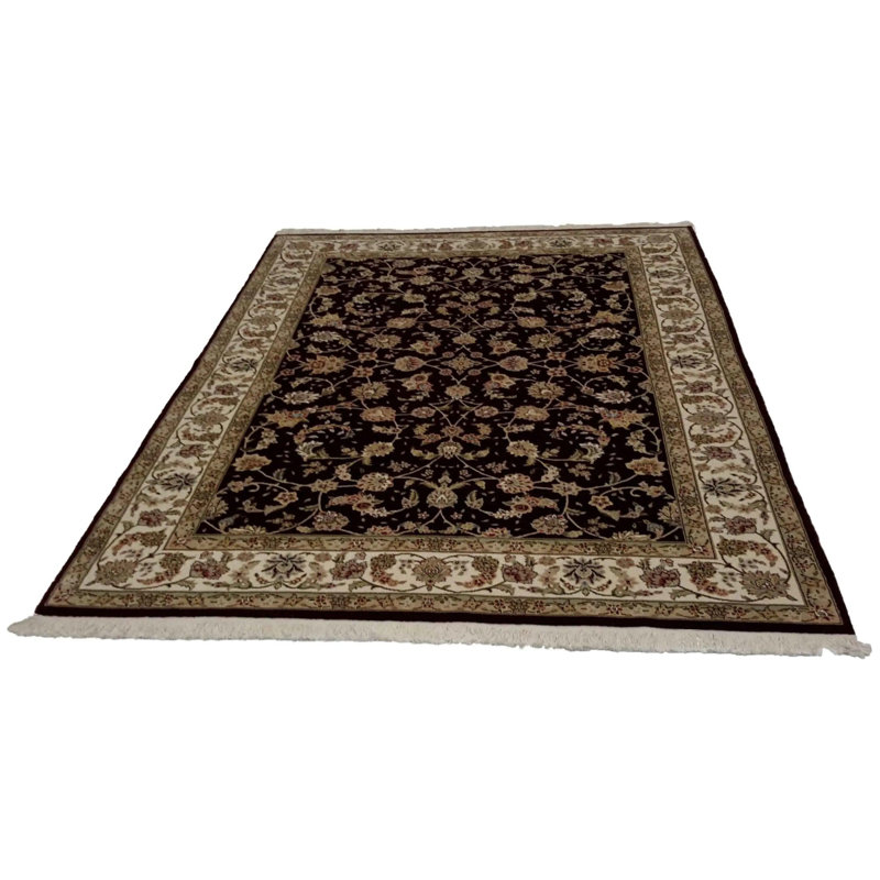 Oriental Area Rug in Burgundy