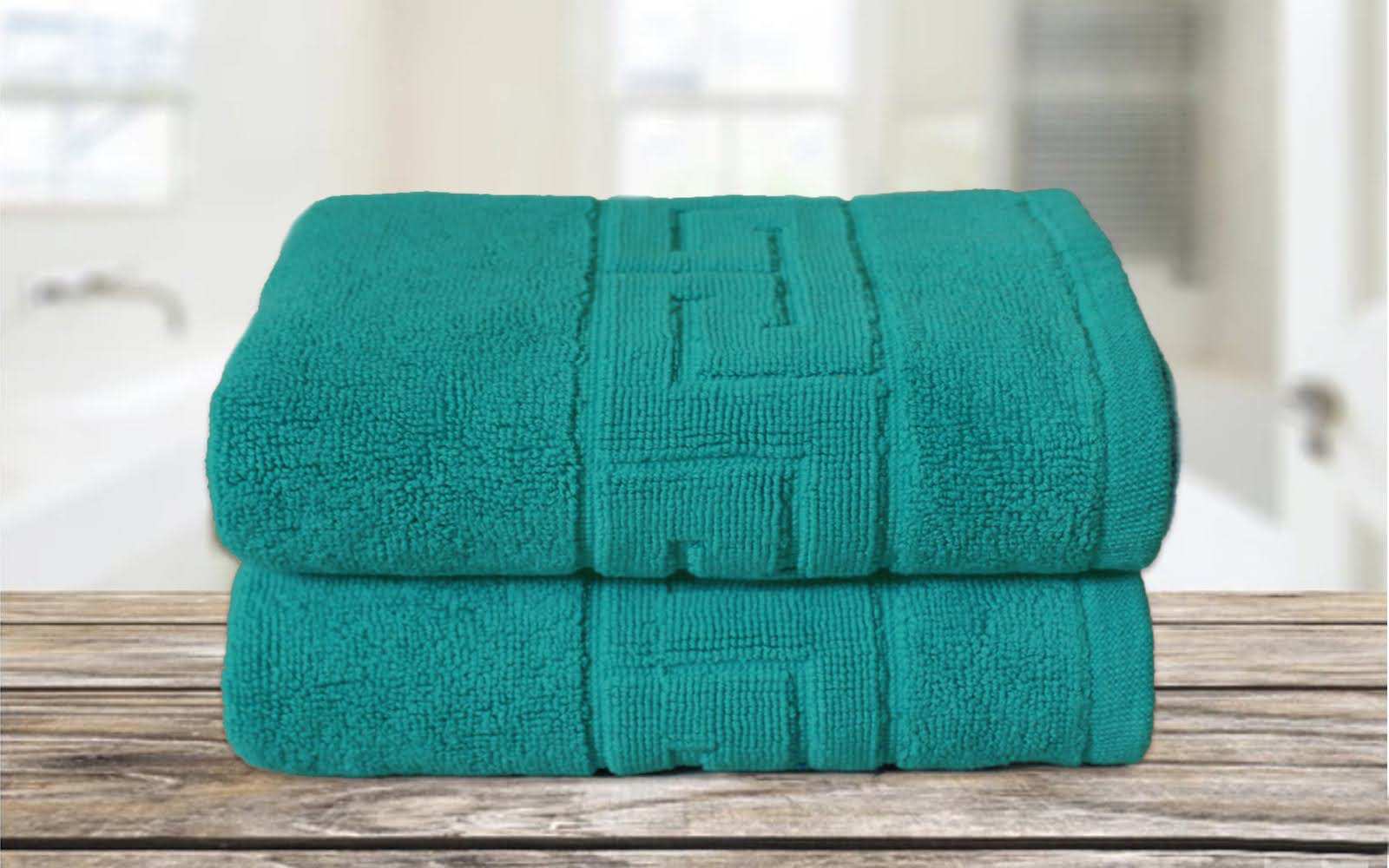 Eider & Ivory™ Ryder Plush & Ultra-Absorbent 100% Cotton Bath Rug Set ...