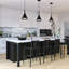 Luminaire suspendu de cuisine 1 lumière-669915132