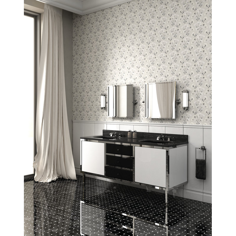 Jazz 70.17'' W Double Vanity, Gold
