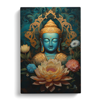 Buddha Victorian - Wrapped Canvas Print