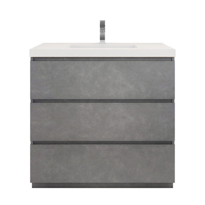 Ensemble de meuble-lavabo simple 36 po Dennes