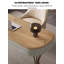 Bureau moderne en bois massif minimaliste-562023790
