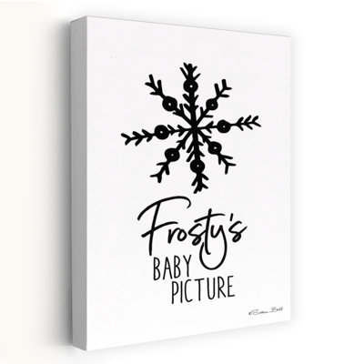 Image abstraite de bébé Frosty Baby