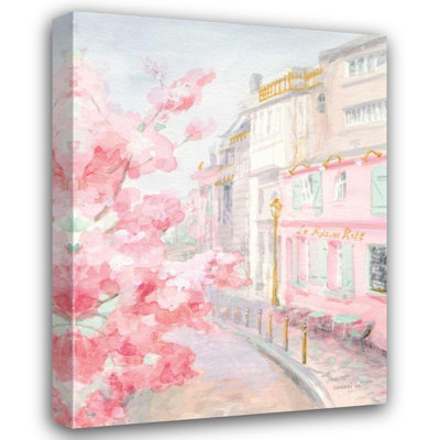 Art sur toile tendue, Lark Manor ™ Nai, Danhui, titre: Paris pastel II