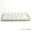 Ric Rac Tray-Gold W/Antique Mirror