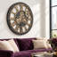 Solid Wood Skeleton Wall Clock-1556344456