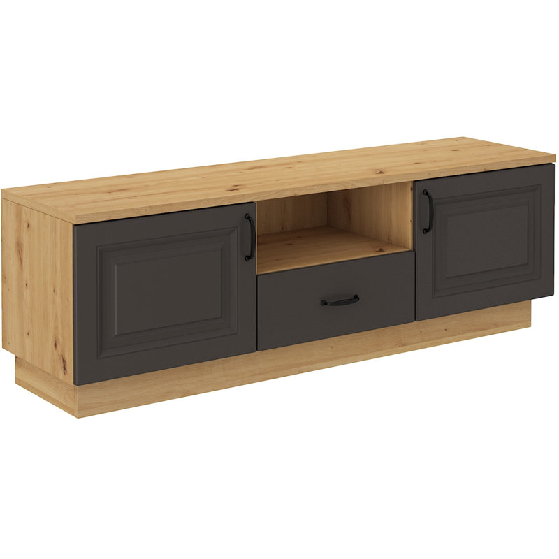Erlandson Unfinished TV Stand for TVs up to 65", Grey