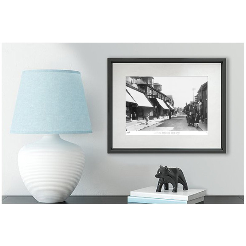 Leiston, Sizewell Road 1922 by Francis Frith - Single Picture Frame Print, 28cm H x 36cm W x 2.3cm D
