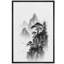 Impression sur toile encadrée, paysage de montagne, paysage pour la maison-117184579-117184580