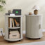 Ensemble de 2 tables de bout avec station de charge