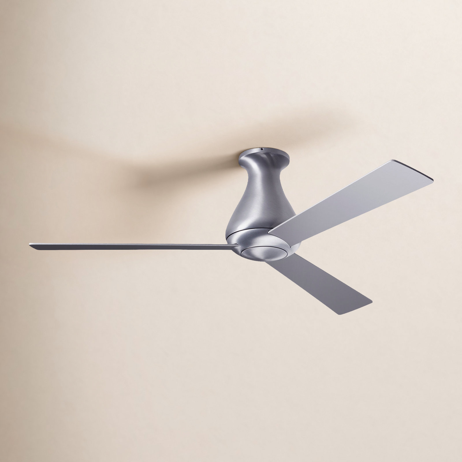 Altus 52'' 3 Blade Ceiling Fan, Brushed Aluminum, Aluminum, Handheld Remote Control (2-wire)