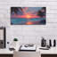  «Sunset Time» par Rich Monet, art mural sur toile, 24 po x 12 po-762384051