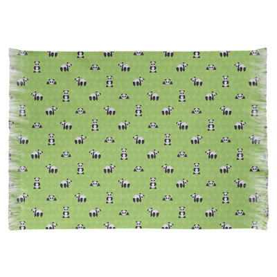 Vert Panda Tapis décoratif