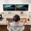 Glass Monitor Stand