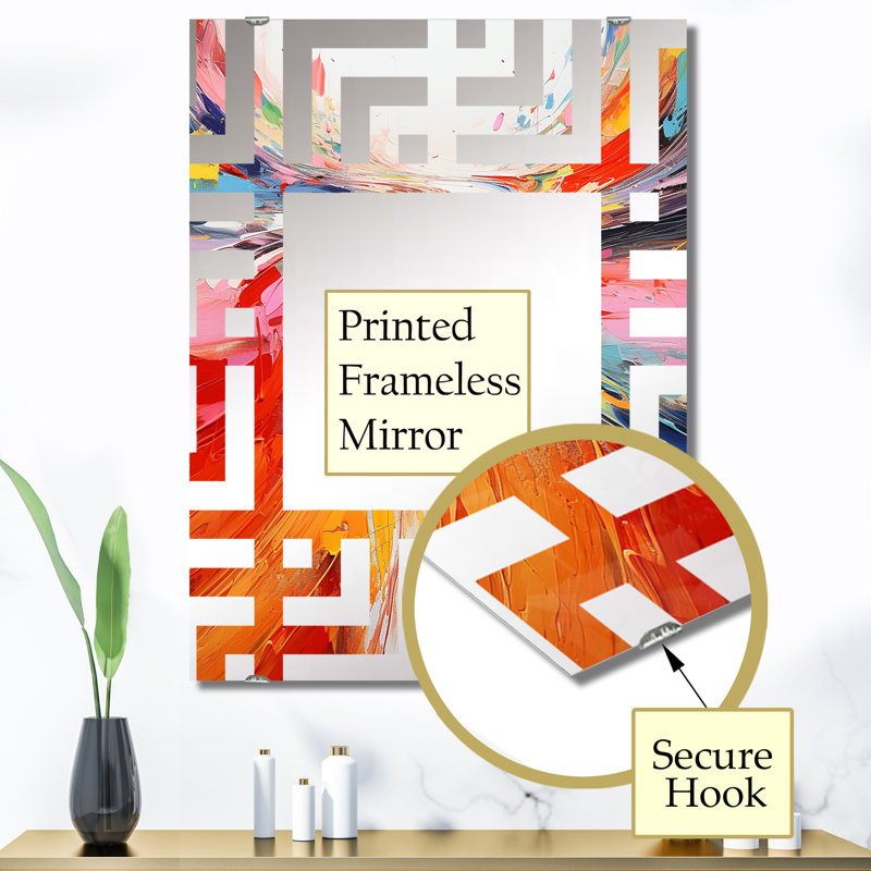Grand miroir mural Balictar MIR135843, 40 po x 30 po