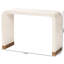 Console Shell à motif mosaïque sur le plateau de table rectangulaire pour une utilisation polyvalente, entièrement assemblée, 42,37 po de largeur, 29,73 po de hauteur, 15,64 po de profondeur