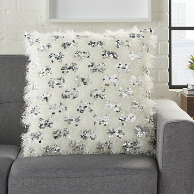 Sequined Throw Pillow