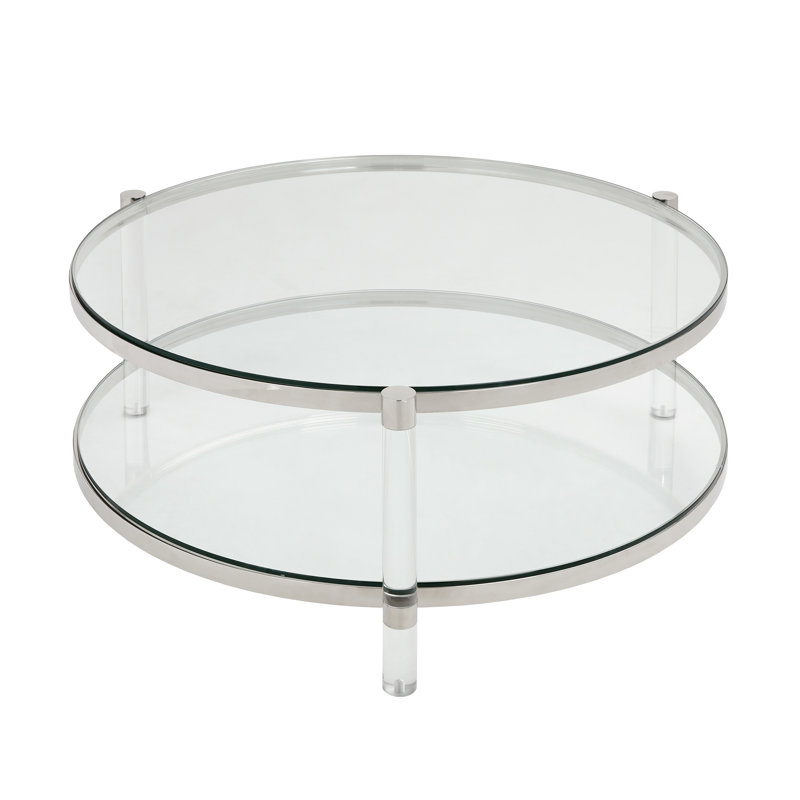 Table basse Glendi, Argent