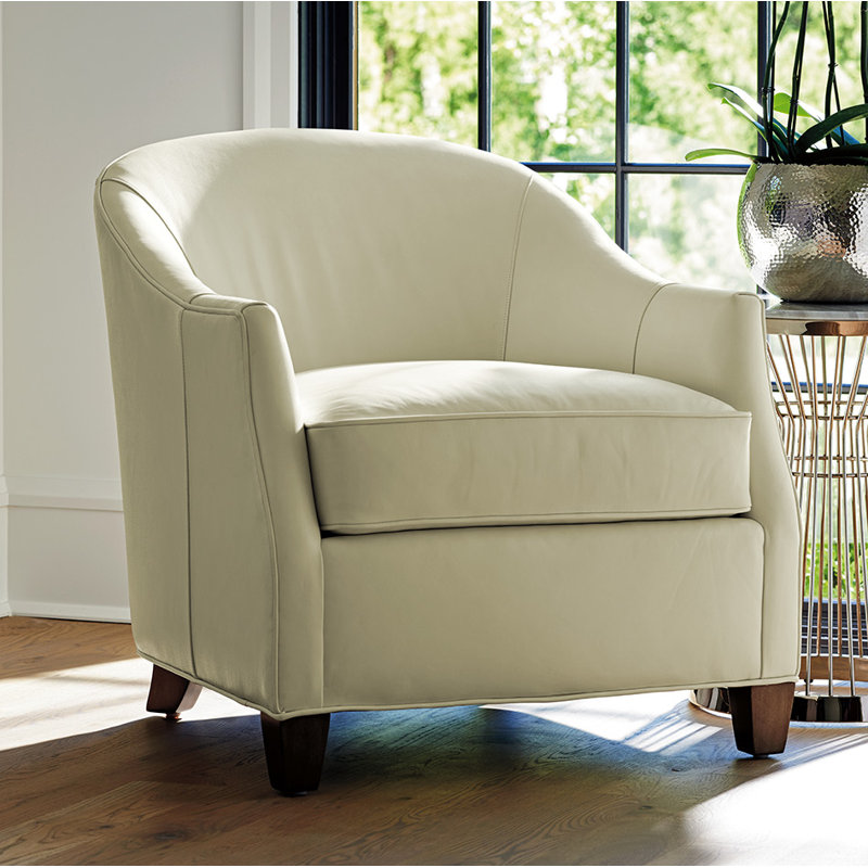 Ariana Escala Luxe Genuine Leather Pub Chair