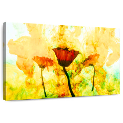 Glacis floral Avery abstrait
