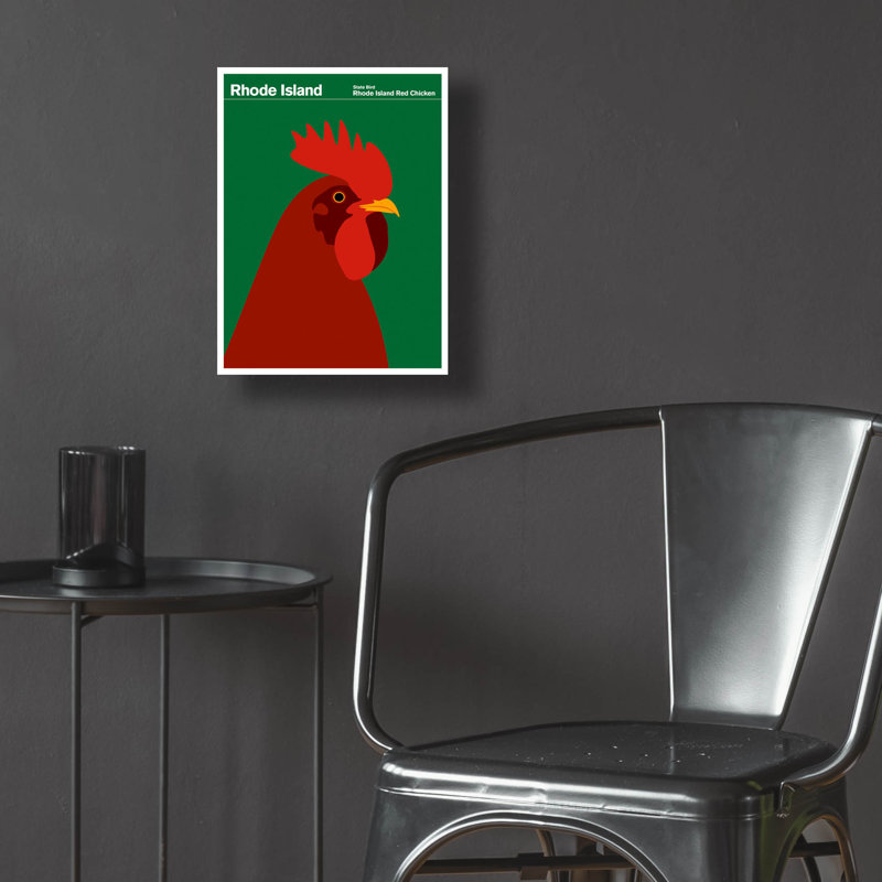 "State Posters 17" par Print Collection, H 16 po x l 12 po x P 0,13 po