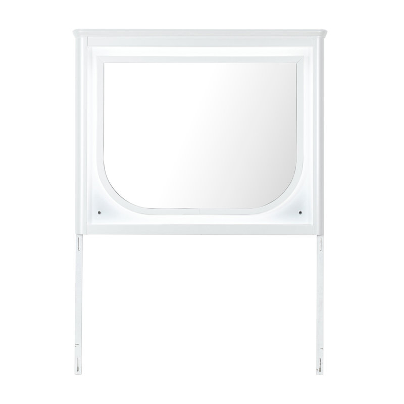 MIROIR BRENDA GRIS AVEC DEL
